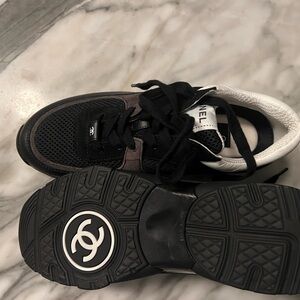 CHANEL Monochrome Athletic Sneakers